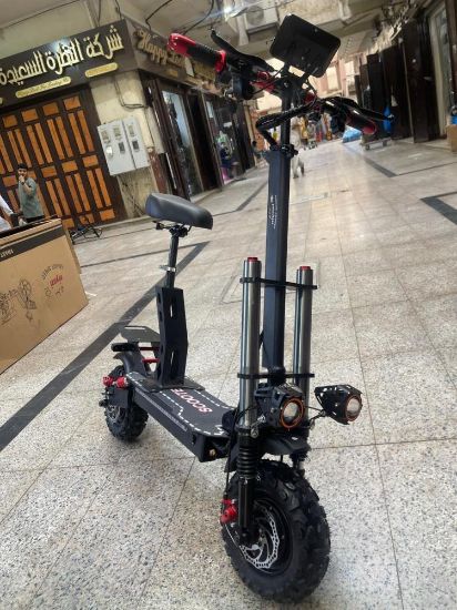 صورة سكوتر الوحش مدرع محركين 3000 واط